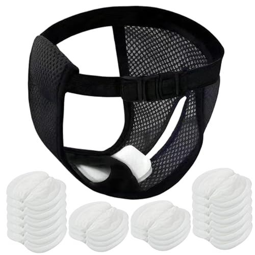 Hundewindeln für weibliche Hunde 360 ° atmungsaktive verstellbare Sommermädchenhundwindeln mit 30 sanitären Pads waschbare Polyesterhosen für weibliche Hunde in der Saison, Medium Hundewindeln für weibliche Hunde 360 ° atmungsaktive verstellbare Sommermädchenhundwindeln mit 30 sanitären Pads waschbare Polyesterhosen für weibliche Hunde in der Saison, Medium von Porgeel