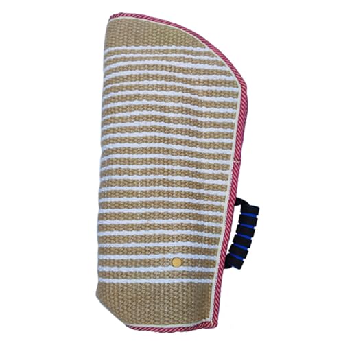 Porgeel Hundebisshülse 12x24in Bisshülse -resistente Jute -Hundetraining mit Hilfsgrenze professioneller interaktiver Trainingsausrüstung mit zufälliger Farbkanten Porgeel Hundebisshülse 12x24in Bisshülse -resistente Jute -Hundetraining mit Hilfsgrenze professioneller interaktiver Trainingsausrüstung mit zufälliger Farbkanten von Porgeel