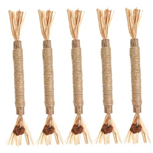 Porgeel Silvervine für Katzen 5pcs natürliche Zutaten Katzenminze Sticks Safe Katzenkauen -Spielzeug für Katzen Zahnpflegezähne Reinigung und Spannungsfreisetzungskatzezubehör Porgeel Silvervine für Katzen 5pcs natürliche Zutaten Katzenminze Sticks Safe Katzenkauen -Spielzeug für Katzen Zahnpflegezähne Reinigung und Spannungsfreisetzungskatzezubehör von Porgeel