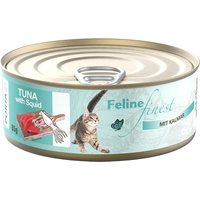 Feline Finest 6 x 85 g - Thunfisch mit Kalmar von Porta 21