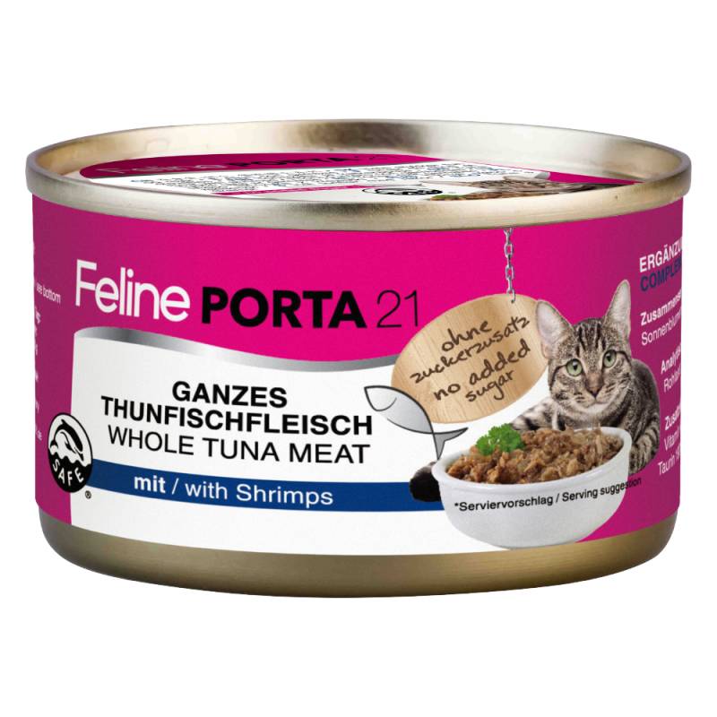Feline Porta 21 1 x 90 g - Thunfisch mit Shrimps von Porta 21