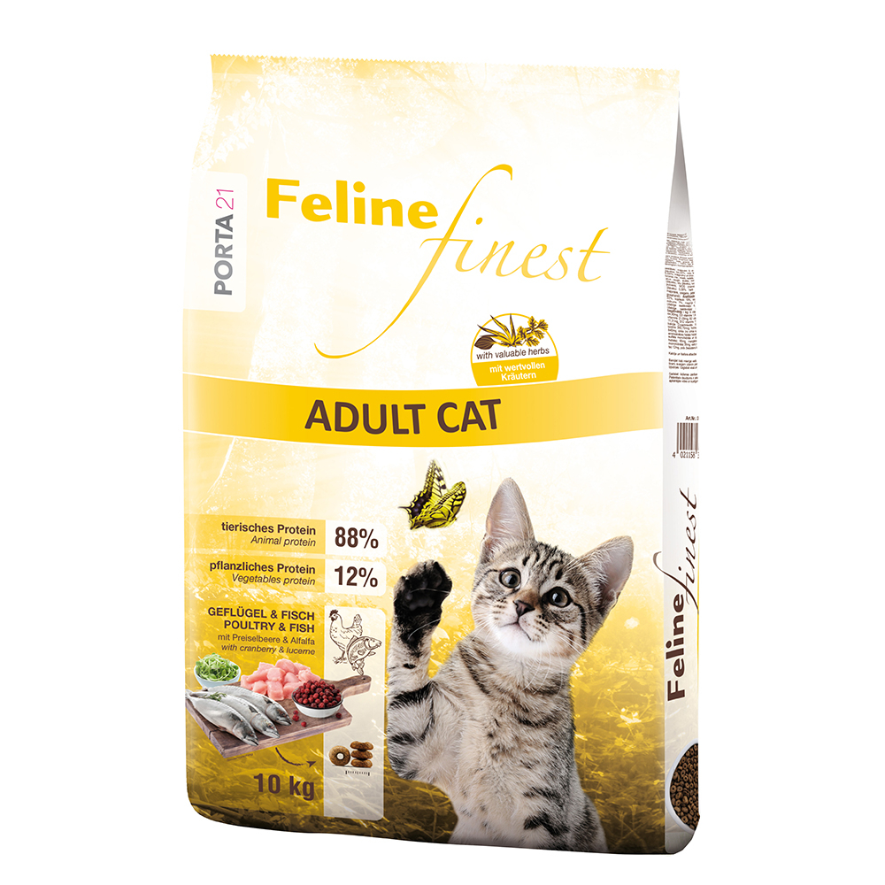 Porta 21 Feline Finest Adult Cat - 10 kg von Porta 21