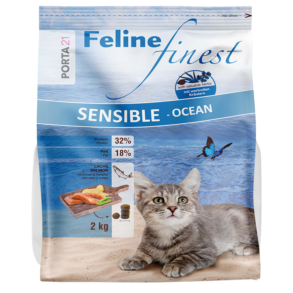 Porta 21 Feline Finest Sensible Ocean - Sparpaket: 2 x 2 kg von Porta 21