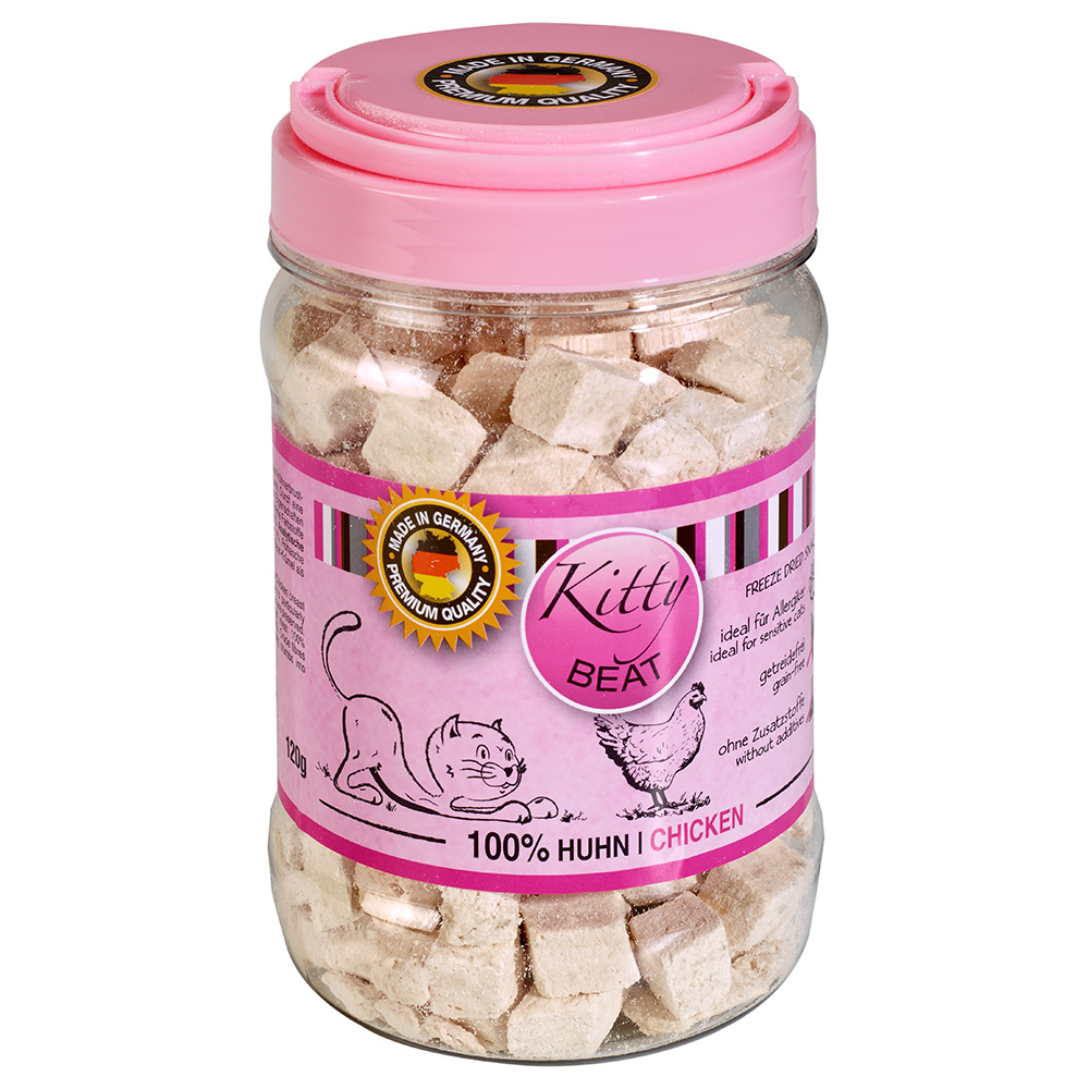 Porta 21 Kitty Beat Katzensnack - Sparpaket: Huhn (3 x 120 g) Porta 21 Kitty Beat Katzensnack - Sparpaket: Huhn (3 x 120 g) von Porta 21