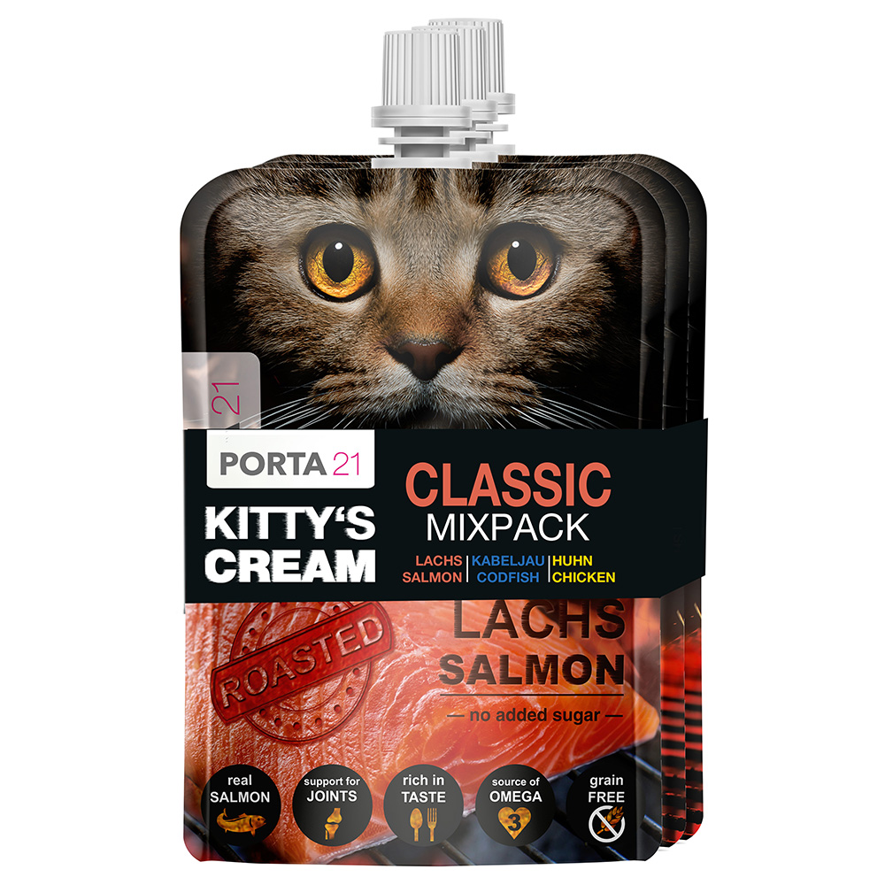 Porta 21 Kitty's Cream Classic Mixpaket - 3 x 90 g (3 Sorten) von Porta 21