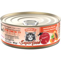 Porta 21 Superfood 6 x 80 g - Makrele mit Papaya von Porta 21