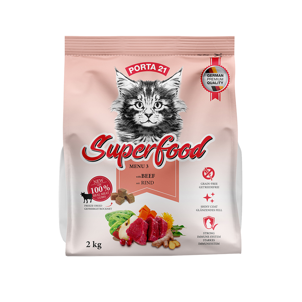 Porta 21 Superfood Menu 3 mit Rind - 2 kg von Porta 21