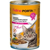 Sparpaket Feline Porta 21 12 x 400 g - Thunfisch mit Surimi (getreidefrei) von Porta 21