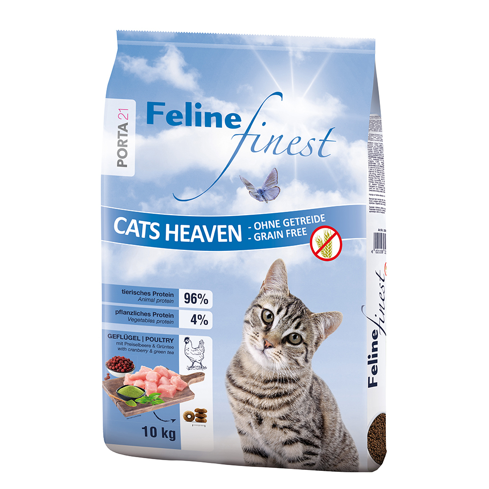 Sparpaket Porta 21 2 x Großgebinde - Feline Finest Cats Heaven (2 x 10 kg) von Porta 21