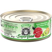 Sparpaket Porta 21 Superfood 24 x 80 g - Huhn mit Kiwi von Porta 21