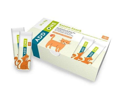 Porus Add One | Geschmacksrichtung Lachs | 30 x 10 g | Ergänzungsfuttermittel für Katzen | Leckerer Verwöhn-Snack zum Einmischen von Porus One von Porus
