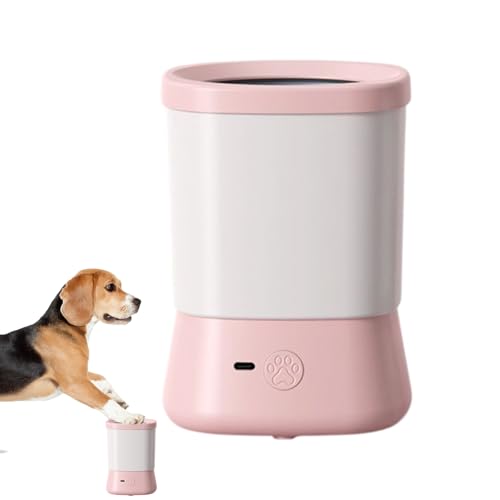 Pfotenreinigung Für Hunde, Automatischer Reiniger Zur Tierpflege, Spritzwassergeschützt Mit 2 Geschwindigkeitsstufen Reinigungszubehör Für Reisen Camping Wandern Pfotenreinigung Für Hunde, Automatischer Reiniger Zur Tierpflege, Spritzwassergeschützt Mit 2 Geschwindigkeitsstufen Reinigungszubehör Für Reisen Camping Wandern von Poupangke