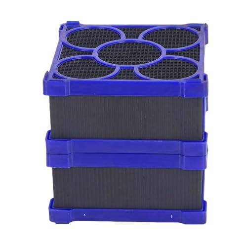 Poupangke Aquarium-Würfelfilter, Aktivkohlewürfel, starke Filtration und Absorption für Teiche, Aquarien von Poupangke