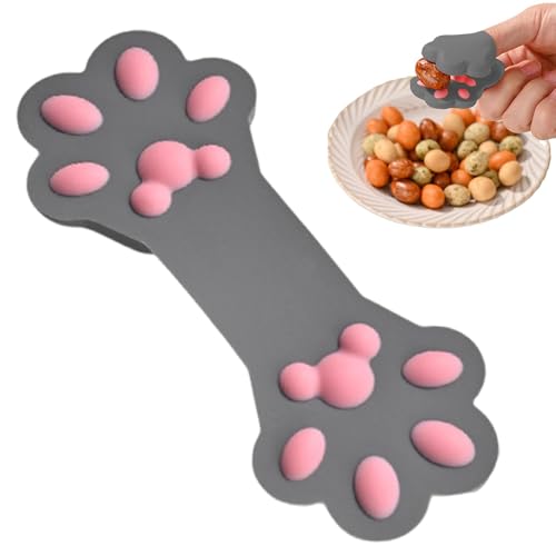 Poupangke Hot Bowl Holder – Katzenpfoten-Design Silikon Cartoon Finger Clip – Einfache Handhabung Teller Greifer, rutschfest, tragbar, hitzebeständiger Schüsselhalter für Küche, Restaurant, Geschäft Poupangke Hot Bowl Holder – Katzenpfoten-Design Silikon Cartoon Finger Clip – Einfache Handhabung Teller Greifer, rutschfest, tragbar, hitzebeständiger Schüsselhalter für Küche, Restaurant, Geschäft von Poupangke