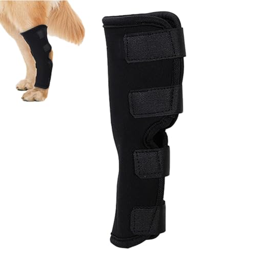 Poupangke Hunde-Kniebandage | bequeme, elastische, verstellbare Hundebeinmanschette gegen Lecken, schützende Hunde-Beinbandage für Vorder- und Hinterbeine, verhindert Lecken von Wunden Poupangke Hunde-Kniebandage | bequeme, elastische, verstellbare Hundebeinmanschette gegen Lecken, schützende Hunde-Beinbandage für Vorder- und Hinterbeine, verhindert Lecken von Wunden von Poupangke