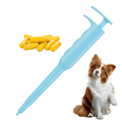 Poupangke Pillen-Shooter – Pillenschieber für Hunde | Tabletten-Fütterwerkzeug, Medikamentenstab, leichtes Medikamentenspenderwerkzeug für alle Hunde Poupangke Pillen-Shooter – Pillenschieber für Hunde | Tabletten-Fütterwerkzeug, Medikamentenstab, leichtes Medikamentenspenderwerkzeug für alle Hunde von Poupangke