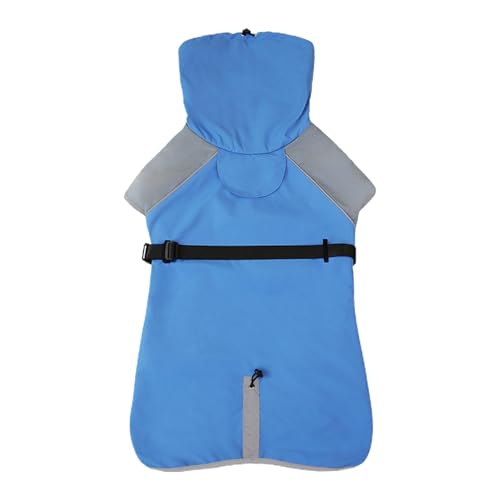 Poupangke Wasserdichter Regenmantel für Hunde – verstellbarer großer Hunde-Regenmantel, wasserdicht, leichte Hundewelpenbekleidung, Outdoor-Haustier-Regenausrüstung, vollständige Abdeckung für Poupangke Wasserdichter Regenmantel für Hunde – verstellbarer großer Hunde-Regenmantel, wasserdicht, leichte Hundewelpenbekleidung, Outdoor-Haustier-Regenausrüstung, vollständige Abdeckung für von Poupangke