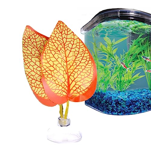 Betta Fisch Hängematte, Betta Kunstblatt Matte mit Saugnapf, Blatt-Hängematte mit natürlicher Dekoration Ruheplatz mit Saugnapfbett Fisch Betta für Tank Betta Fisch Hängematte, Betta Kunstblatt Matte mit Saugnapf, Blatt-Hängematte mit natürlicher Dekoration Ruheplatz mit Saugnapfbett Fisch Betta für Tank von Povanjer