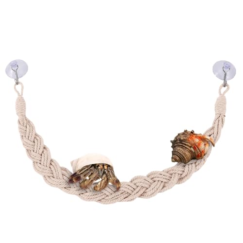 Einsiedlerkrebs-Seil, Krabbenspielzeug für Reservoir – Hermit Crab Toys Habitat | Einsiedlerkrebs-Zubehör für Baumfrösche, Eidechsen mit Schopfgecko, Einsiedlerkrebs-Seil, Krabbenspielzeug für Reservoir – Hermit Crab Toys Habitat | Einsiedlerkrebs-Zubehör für Baumfrösche, Eidechsen mit Schopfgecko, von Povanjer
