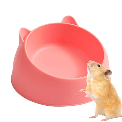 Futterschale für Hamster, Futternapf für Hamster, Futternapf für Meerschweinchen, Zubehör für Kleintiere, Kippschutz, Futter- und Wasserschale für von Povanjer