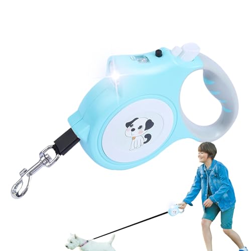 Gassigehen mit Taschenlampe, ergonomisches Gassigehen mit Sicherheitsriegel, Outdoor-Hundebedarf für Reisen, Spaziergänge, Camping, Ausflüge, Festival-Paraden von Povanjer
