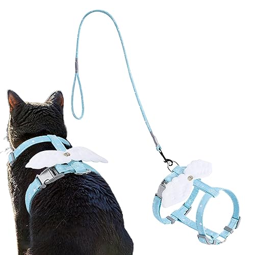 Geschirr für kleine Hunde – verstellbare Brust für Katzen mit Schnallen – Geschirr für Haustiere zum Spazieren, Training und Outdoor-Aktivitäten Geschirr für kleine Hunde – verstellbare Brust für Katzen mit Schnallen – Geschirr für Haustiere zum Spazieren, Training und Outdoor-Aktivitäten von Povanjer