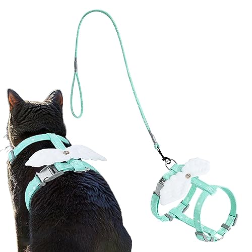 Geschirr für kleine Hunde – verstellbare Brust für Katzen mit Schnallen – Hundeleine für Gänse, Enten, Kätzchen, Welpen, Hühner und Kaninchen von Povanjer
