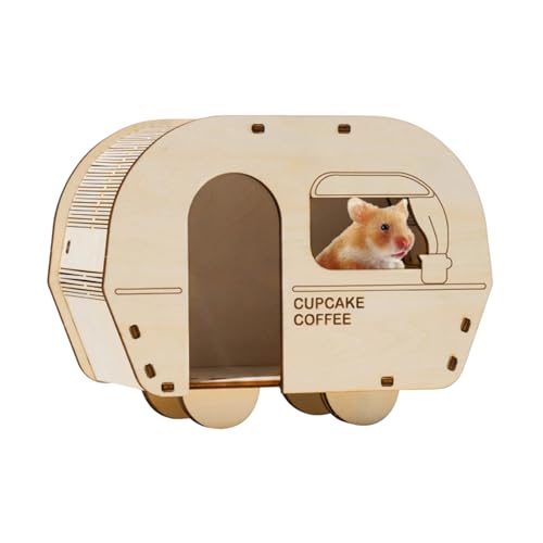 Hamsterkaubare Verstecke aus , Hamsterhütte mit Einsteckschloss und Zapfen, Heimdekor-Produkte für Wohnzimmer, Arbeitszimmer, Spielzimmer, Kinderzimmer, Balkon Hamsterkaubare Verstecke aus , Hamsterhütte mit Einsteckschloss und Zapfen, Heimdekor-Produkte für Wohnzimmer, Arbeitszimmer, Spielzimmer, Kinderzimmer, Balkon von Povanjer