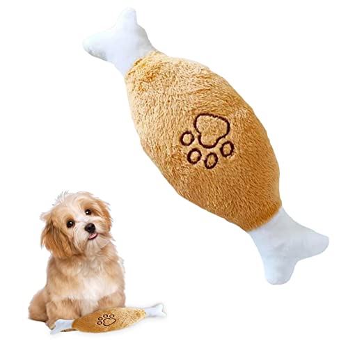 Haustier Plüschtier - Fruit Cute Plüsch quietschende Hundespielzeug,Quietschendes Lernspielzeug Befriedigt den natürlichen Drang, saubere Zähne zu , Massage-Zahnfleisch, von Povanjer