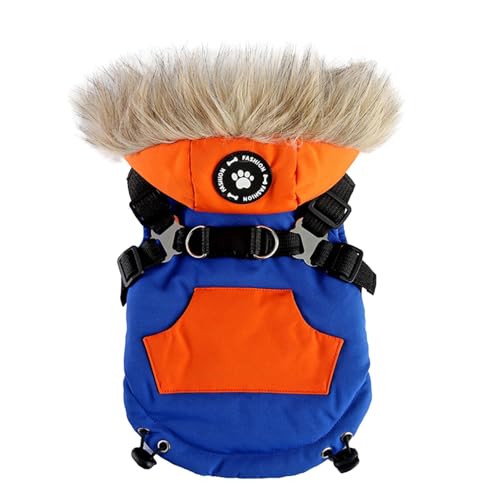 Hundemantel mit Reißverschluss, Wintermantel für Hunde,Winter-Hundemantel mit Reißverschluss - Haustierbekleidung für kaltes Wetter, Bequeme Hundemäntel für den Alltag, Spaziergänge, Hundemantel mit Reißverschluss, Wintermantel für Hunde,Winter-Hundemantel mit Reißverschluss - Haustierbekleidung für kaltes Wetter, Bequeme Hundemäntel für den Alltag, Spaziergänge, von Povanjer