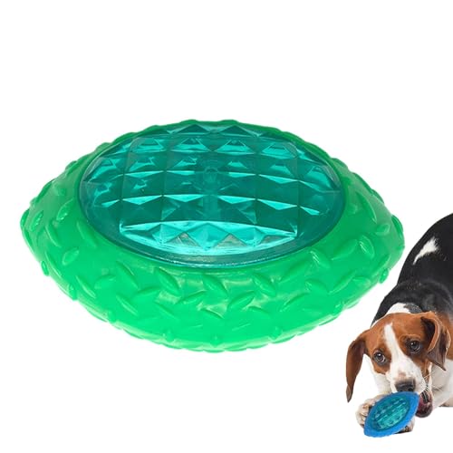 Interaktives Kauspielzeug für Hunde – blinkende Hunde-Fußball-Spielzeugbälle, tragbare interaktive elastische Bälle für mittelgroße Welpen Interaktives Kauspielzeug für Hunde – blinkende Hunde-Fußball-Spielzeugbälle, tragbare interaktive elastische Bälle für mittelgroße Welpen von Povanjer