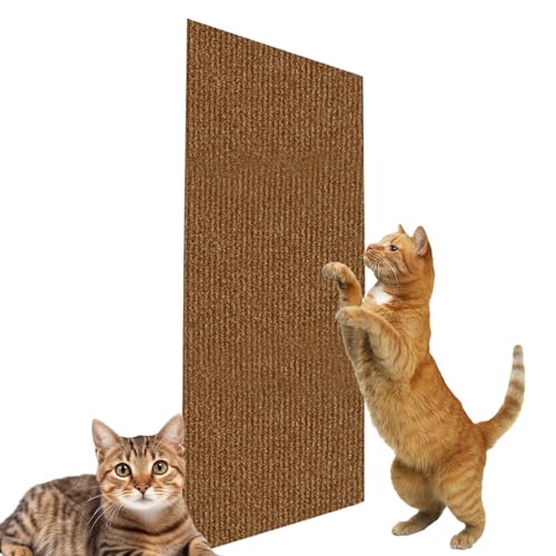 Katzenkratzpads für Indoor-Katzen, Kratzbrett – zuschneidbares Kratzpad, Wandmontage, Möbelschutz für Indoor-Katzen Katzenkratzpads für Indoor-Katzen, Kratzbrett – zuschneidbares Kratzpad, Wandmontage, Möbelschutz für Indoor-Katzen von Povanjer