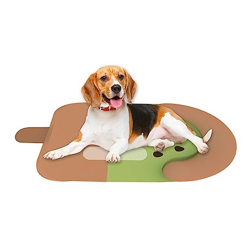Kühlmatte für Hunde, selbstkühlende Matte Cool Dog abnehmbar, mit Kissen und Form in Eiszapfen, waschbar, Kühlkissen für Hundebett, Kissen Kühlmatte für Hunde, selbstkühlende Matte Cool Dog abnehmbar, mit Kissen und Form in Eiszapfen, waschbar, Kühlkissen für Hundebett, Kissen von Povanjer