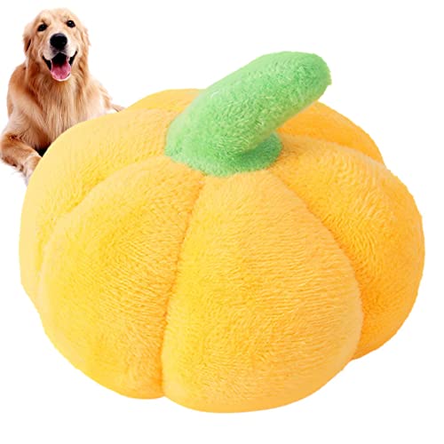 Kürbis Spielzeug für Hunde | Nette Hund Welpen Interaktives Spielzeug | Kürbis Plüsch für Halloween Hunde, quietschende Hunde Spielzeug Kauspielzeug für Hunde für Kürbis Spielzeug für Hunde | Nette Hund Welpen Interaktives Spielzeug | Kürbis Plüsch für Halloween Hunde, quietschende Hunde Spielzeug Kauspielzeug für Hunde für von Povanjer