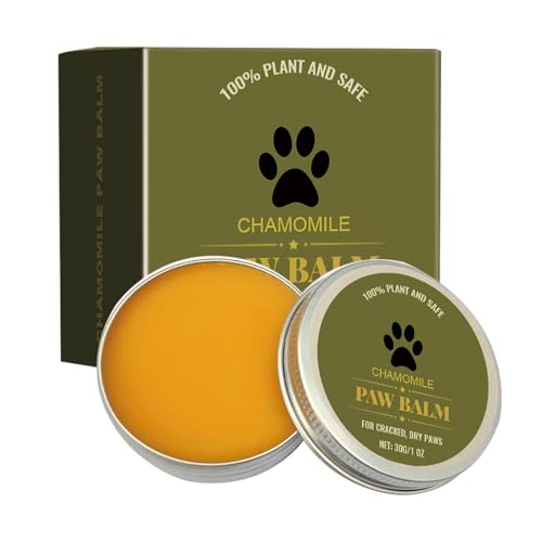 Pfotenbalsam Hunde lecken sicher, Katzenpfotenbalsam | Natürliche, sanfte Hundepfotencreme - Nicht fettendes Pfotenwachs, Pfotenfeuchtigkeitscreme für Hunde zur Reparatur von Pfoten, Pfotenbalsam Hunde lecken sicher, Katzenpfotenbalsam | Natürliche, sanfte Hundepfotencreme - Nicht fettendes Pfotenwachs, Pfotenfeuchtigkeitscreme für Hunde zur Reparatur von Pfoten, von Povanjer
