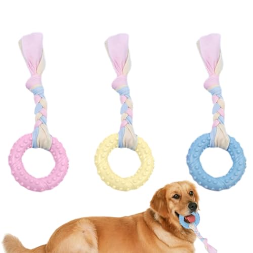Kleine Hunde Beißspielzeug, Hund Kauspielzeug zum Zahnen, Hund Zähne Reinigung Spielzeug, Interaktives Hundespielzeug, Wiederverwendbarer Welpe Beiß für 2-8 Monate Hunde Kleine Hunde Beißspielzeug, Hund Kauspielzeug zum Zahnen, Hund Zähne Reinigung Spielzeug, Interaktives Hundespielzeug, Wiederverwendbarer Welpe Beiß für 2-8 Monate Hunde von Povanjer