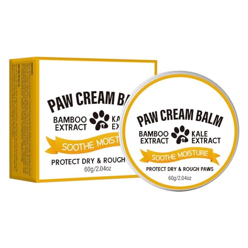 Povanjer Nasen- und Pfotenbalsam für Hunde, Hundepfotencreme,60g Pfotenpflegecreme | Katzenpfoten-Feuchtigkeitscreme, Trockenpfotenbalsam, Haustierzubehör, zur Reparatur trockener, rissiger Haut Povanjer Nasen- und Pfotenbalsam für Hunde, Hundepfotencreme,60g Pfotenpflegecreme | Katzenpfoten-Feuchtigkeitscreme, Trockenpfotenbalsam, Haustierzubehör, zur Reparatur trockener, rissiger Haut von Povanjer