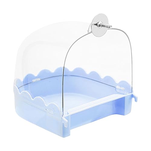 Povanjer Nymphensittich-Vogeltränke, Vogeltränke für Käfig | Vogelbadeschale | Multifunktionale transparente Badewanne, Vogelkäfig-Zubehör, Vogelbad für Vögel, wie Turteltauben, Finken, Sittiche, Povanjer Nymphensittich-Vogeltränke, Vogeltränke für Käfig | Vogelbadeschale | Multifunktionale transparente Badewanne, Vogelkäfig-Zubehör, Vogelbad für Vögel, wie Turteltauben, Finken, Sittiche, von Povanjer