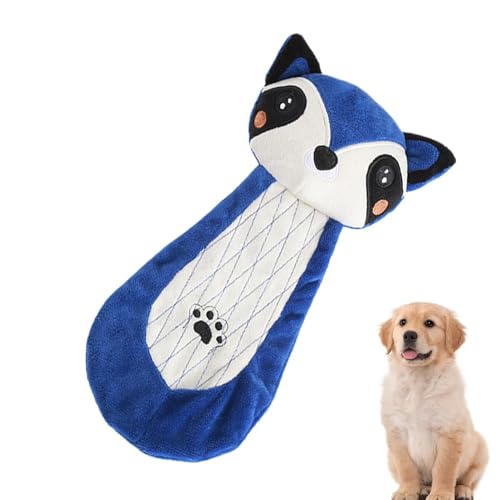 Povanjer Quietschendes Hundespielzeug,Hundespielzeug Quietschend - Hundeplüsch-Soundspielzeug,Bissfestes Haustierzubehör, weiche Stofftiere, interaktives süßes Hundespielzeug, Cartoon-Plüsch, zur Povanjer Quietschendes Hundespielzeug,Hundespielzeug Quietschend - Hundeplüsch-Soundspielzeug,Bissfestes Haustierzubehör, weiche Stofftiere, interaktives süßes Hundespielzeug, Cartoon-Plüsch, zur von Povanjer