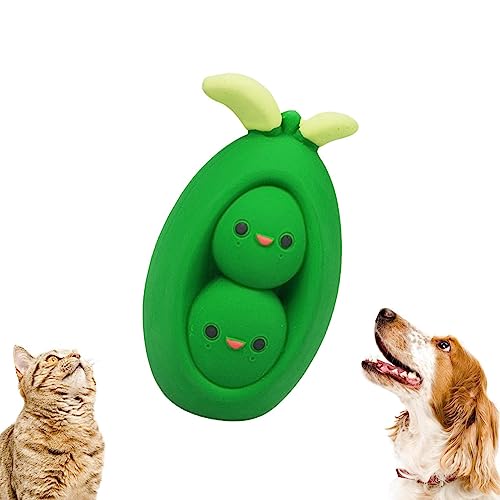 Povanjer Quietschendes Hundespielzeug - Gemüse Kauspielzeug für Welpen | Interaktives Haustier Spielzeug Latex Spielzeug für eingehende Zahnen Kauer von Povanjer