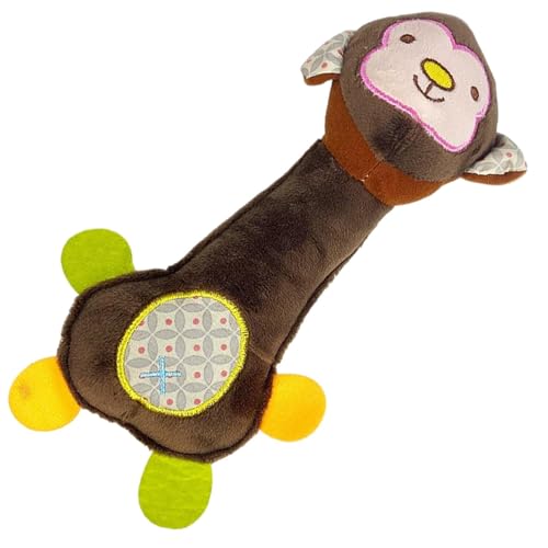 Povanjer Quietschendes Spielzeug für Hunde – Welpenspielzeug Stofftiere | Interaktives Hundespielzeug Cartoon Affe Hirsch, weiches Quietschspielzeug für Hundespaß & Zahnreinigung Povanjer Quietschendes Spielzeug für Hunde – Welpenspielzeug Stofftiere | Interaktives Hundespielzeug Cartoon Affe Hirsch, weiches Quietschspielzeug für Hundespaß & Zahnreinigung von Povanjer