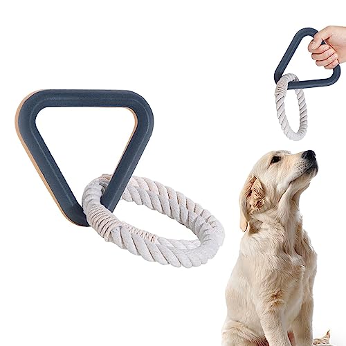 Povanjer Tauziehspielzeug für Hunde | Hundespielzeug zum Ziehen, unzerstörbares Seilspielzeug für Kauen, Training und Übung - Interaktives Spielzeug für von Povanjer