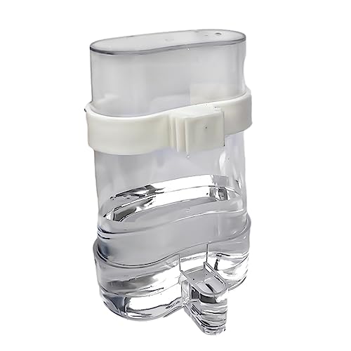 Vogelfutterstation, hygienisch, automatisch, transparent, auslaufsicher, Zubehör für Haustiere von Povanjer