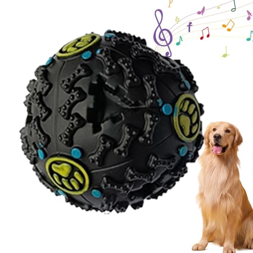 Povanjer Wackelball für Hunde, Puzzleball für Hunde | Beißball-Spielzeug,Interaktives Kauspielzeug für Lebensmittel, kreative Slow-Feeder-Bälle mit Kichergeräusch zum Stressabbau und Langeweile Povanjer Wackelball für Hunde, Puzzleball für Hunde | Beißball-Spielzeug,Interaktives Kauspielzeug für Lebensmittel, kreative Slow-Feeder-Bälle mit Kichergeräusch zum Stressabbau und Langeweile von Povanjer