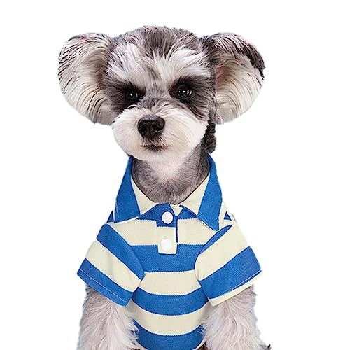 T-Shirts für Hunde - Atmungsaktive Baumwoll-T-Shirts für Hunde, bequeme Hundekleidung mit Schweißabsorption für Haustiere T-Shirts für Hunde - Atmungsaktive Baumwoll-T-Shirts für Hunde, bequeme Hundekleidung mit Schweißabsorption für Haustiere von Povanjer