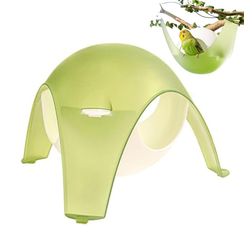 Vogelhäuser für draußen, Vogelhaus-Kits, grünes Vogelnest, flexibles Vogelhaus, Nistkasten für Garten, Hof, Dekoration, für Vogelliebhaber Vogelhäuser für draußen, Vogelhaus-Kits, grünes Vogelnest, flexibles Vogelhaus, Nistkasten für Garten, Hof, Dekoration, für Vogelliebhaber von Povanjer