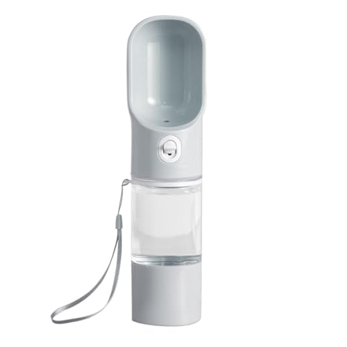 Wasserflasche für Hunde,Hundewasserflasche - Tragbare 2-in-1-Wasserflasche für Haustiere mit Futterbehälter,Auslaufsichere Hunde-Reisewasserflasche, Welpen-Wasserspender für Spaziergänge im Wasserflasche für Hunde,Hundewasserflasche - Tragbare 2-in-1-Wasserflasche für Haustiere mit Futterbehälter,Auslaufsichere Hunde-Reisewasserflasche, Welpen-Wasserspender für Spaziergänge im von Povanjer