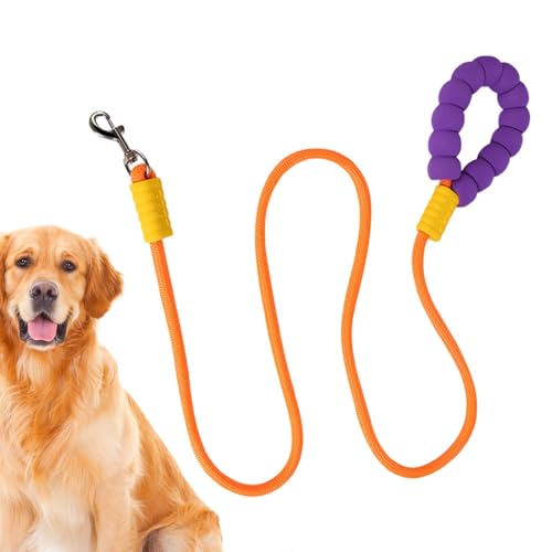 Zugseil für Hunde, Zugseil für Hunde – Laufleine für Welpen | Bequemer Zuggürtel für Hunde und Welpen, geflochtenes Trainingsseil für Haustiere von Povanjer
