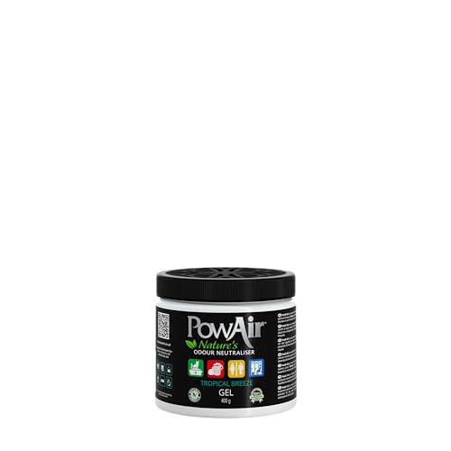 PowAir Gel - Professioneller Geruchsneutralisierer mit ätherischen Ölen Regeneriert die Luft im Haushalt, hinterlässt einen angenehmen Duft Tropical Breeze für 500+ Stunden | Gel-Lösung - 500ml PowAir Gel - Professioneller Geruchsneutralisierer mit ätherischen Ölen Regeneriert die Luft im Haushalt, hinterlässt einen angenehmen Duft Tropical Breeze für 500+ Stunden | Gel-Lösung - 500ml von PowAir