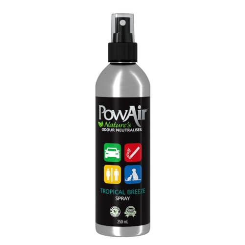 PowAir Spray – Geruchsneutralisierer mit ätherischen Ölen – Wirkt im Innenbereich entfernt Gerüche aus Schränken, Schuhschränken, Taschen, Koffern, Autos – 250 ml PowAir Spray – Geruchsneutralisierer mit ätherischen Ölen – Wirkt im Innenbereich entfernt Gerüche aus Schränken, Schuhschränken, Taschen, Koffern, Autos – 250 ml von PowAir